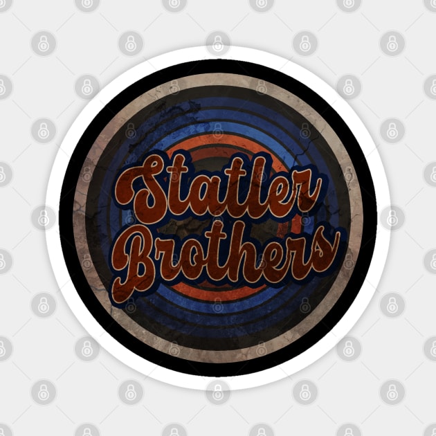 Statler Brothers aesthetic turquoise blue color Magnet by JakQueApparels