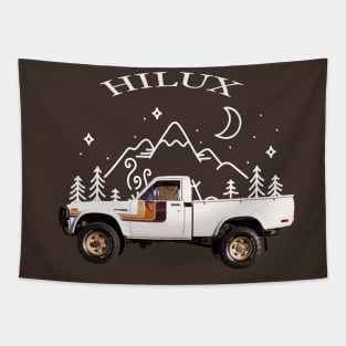 TOYOTA HILUX T-SHIRT Tapestry