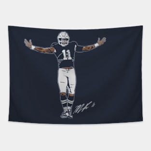 Micah Parsons Superstar Pose Tapestry