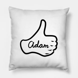Men name Adam Pillow