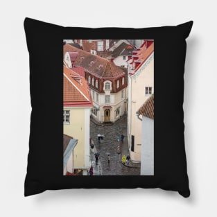 Old town of Tallinn Pillow