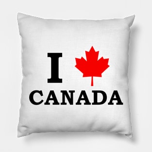 I Love Canada Pillow