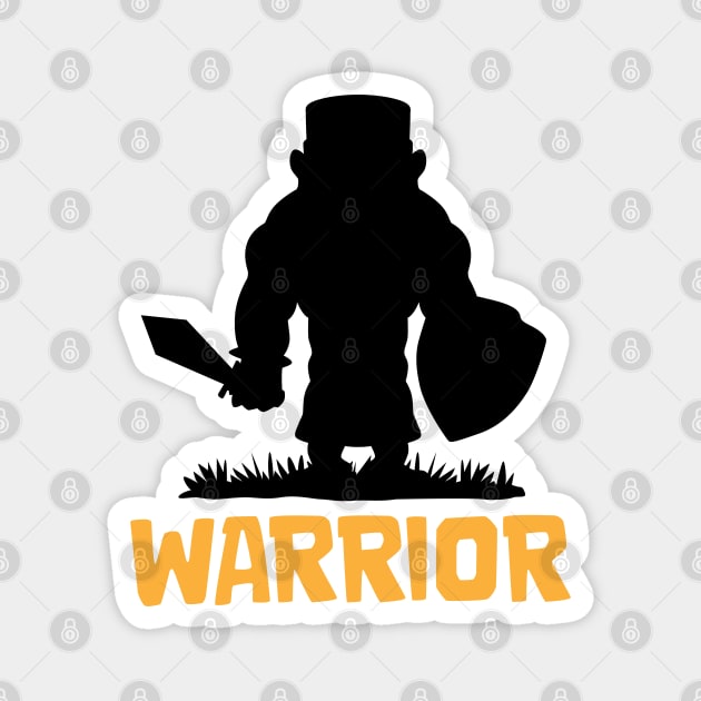 Warrior 1 Magnet by Marshallpro