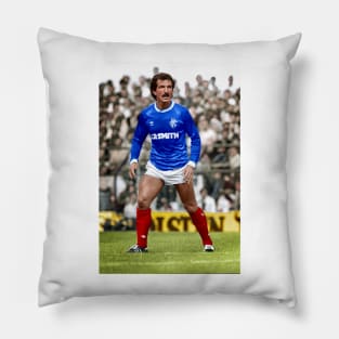 Colourised Graeme Souness Pillow