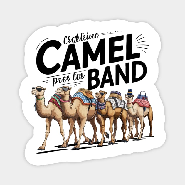 Camels ready to party Magnet by EgyArtSotre