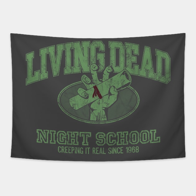 Night School of the Living Dead Tapestry by ACraigL