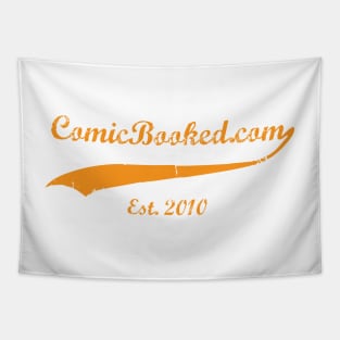 Comic Booked Team Logo Tapestry