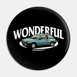 3G CIVIC WONDER HATCHBACK SB3 BLACK Pin