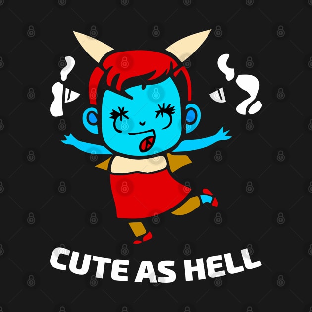 Cute as Hell Little Cute Demon Girl by tatadonets