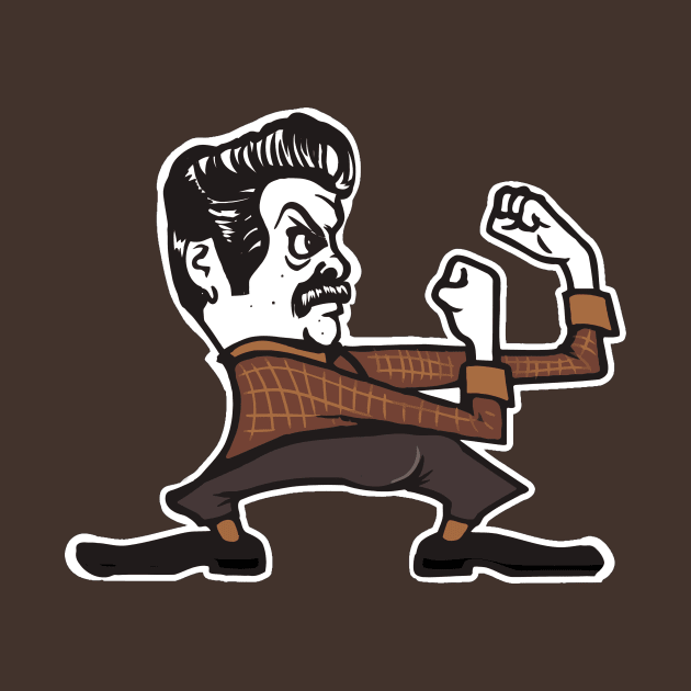 Fighting Swanson by FunSizedDesign