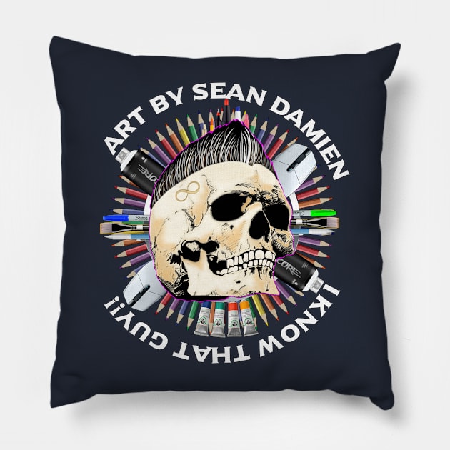 ABSD- I Know That Guy!! Pillow by Sean Damien