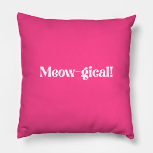 Meow-gical! Pillow