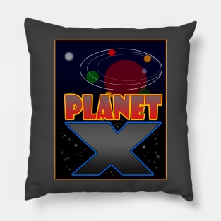 Planet X circle design Pillow