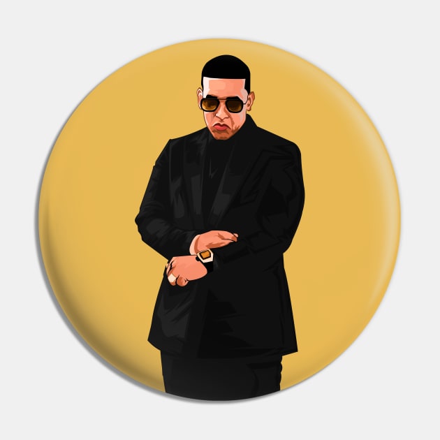 Daddy Yankee Pin by Paul Draw