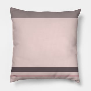 An enchanting hybrid of Wenge, Spanish Gray, Pale Pink and Soft Pink stripes. Pillow