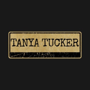 Aliska, text black retro Tanya Tucker T-Shirt