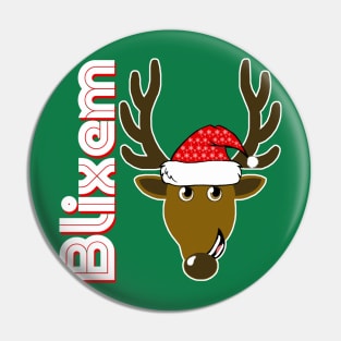 Blixem, Family Christmas Santa Anime 8+ Reindeer Tshirts Pin