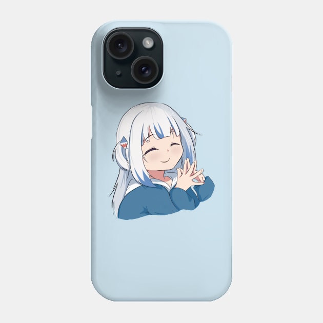 Gawr Gura Hololive Phone Case by Anatolegooch