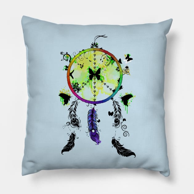 Dream catcher Pillow by Enidrea