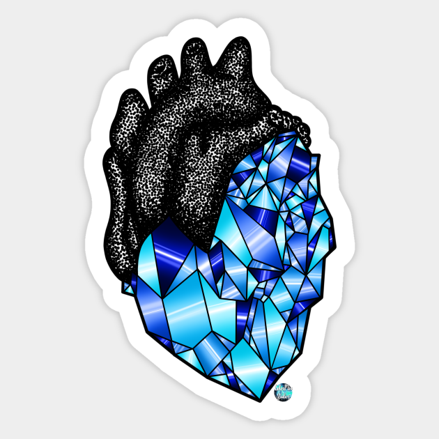 Oasis Anatomical Heart Sticker Teepublic Au