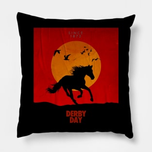 Derby day Pillow