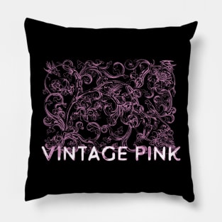 Vintage Pink Pillow