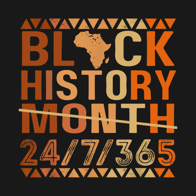 black history month 24 7 365 by Luna The Luminary