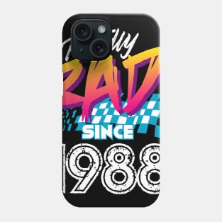 Totally Rad since 1988 Phone Case