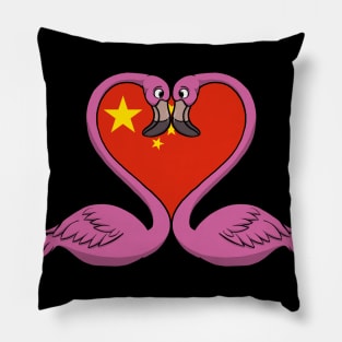 Flamingo China Pillow