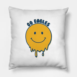 emory dripping smiley Pillow