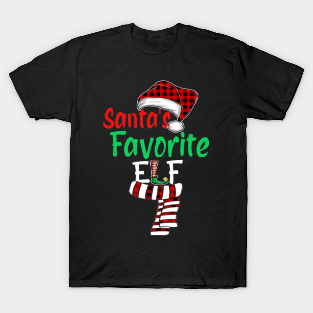 Discover santas favorite elf - Santas Favorite Elf - T-Shirt