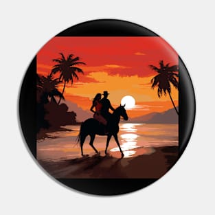 ROMANTIC SUNSET # 1 Pin