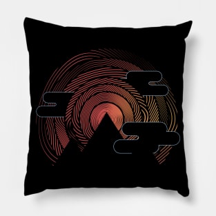 Mountains vibes Pillow