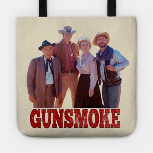 Gunsmoke - Group Shot - Classic Tv Western Tote