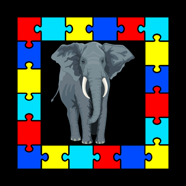 autism day Elephant by teespra