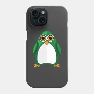 Green Penguin Phone Case