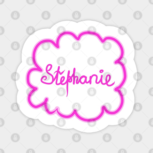 Stephanie. Female name. Magnet by grafinya
