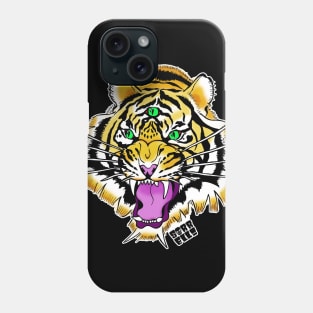 Three-Eyed Tiger Phone Case