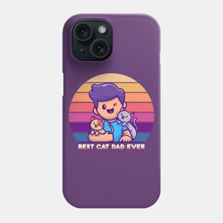 Best Cat Dad Ever Phone Case