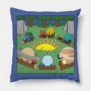 Planet Campfire Pillow