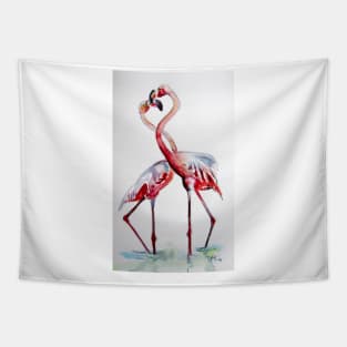 Flamingos Tapestry