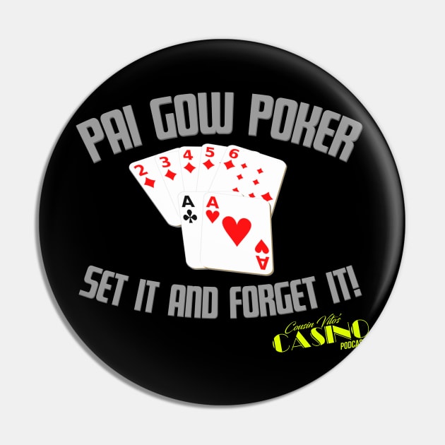 Cousin Vito's Casino Pai Gow Poker shirt! Pin by MakeLuckHappen