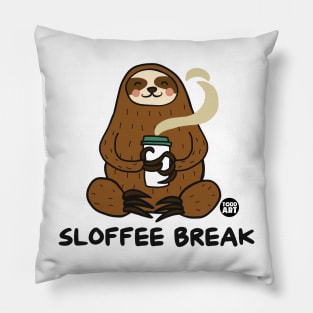 sloffee break Pillow