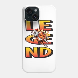 Legend Halloween Havoc The Man The Myth The Pumpkin Bodybuilder Powerlifter Phone Case