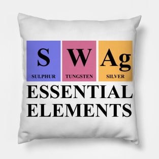 Swag Essential Elements Chemistry Periodic Table Pillow