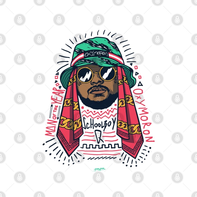 Schoolboy Q by BokkaBoom