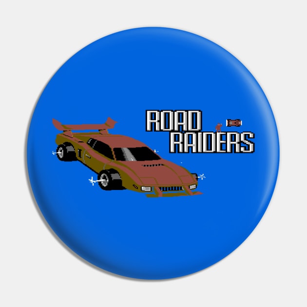 Road Raiders Pin by ilovethec64