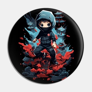 Ninja Black: Rejected Style Conquers Japan City! Pin