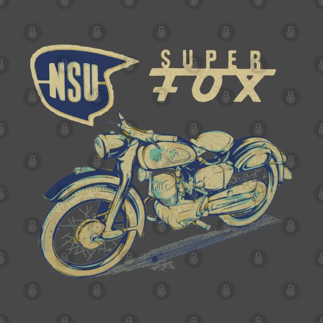 NSU superfox Motorcycles by Midcenturydave