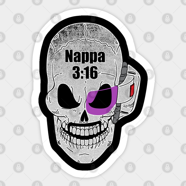 Nappa 3:16 - Dragon Ball - Sticker